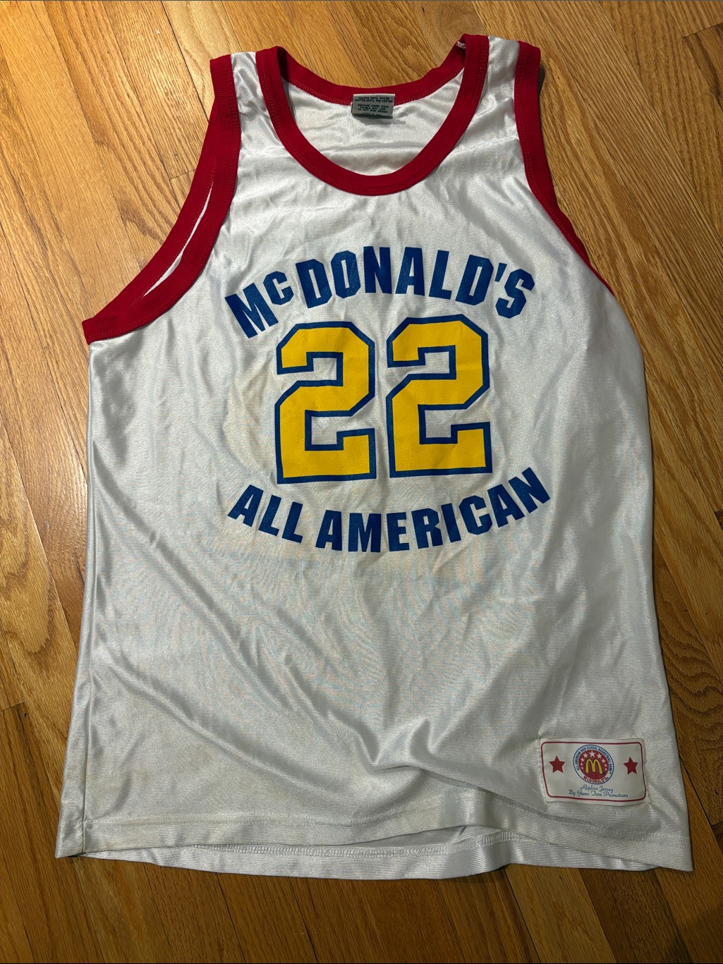 Vintage Carmelo Anthony Mcdonalds All American Jersey 22